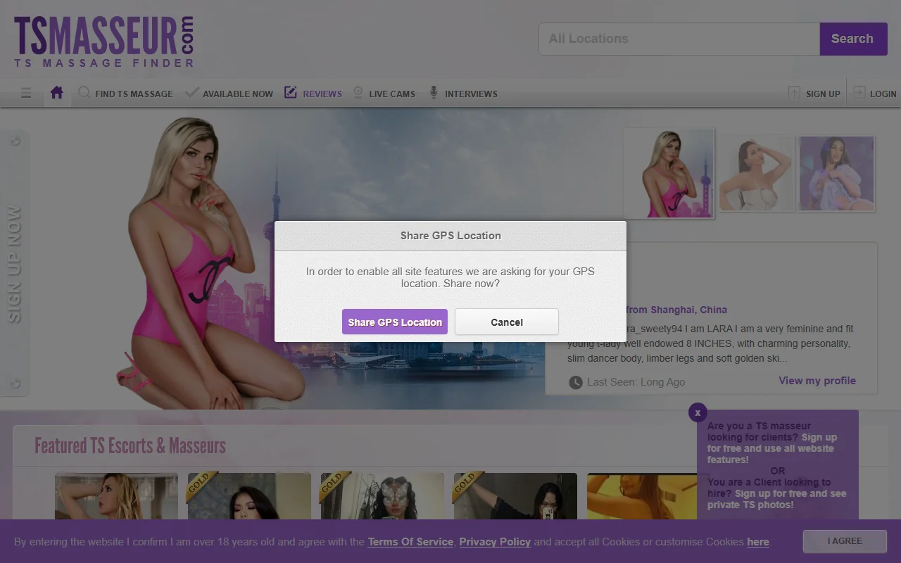 Screenshot: Tsmasseur Screenshot of Tsmasseur